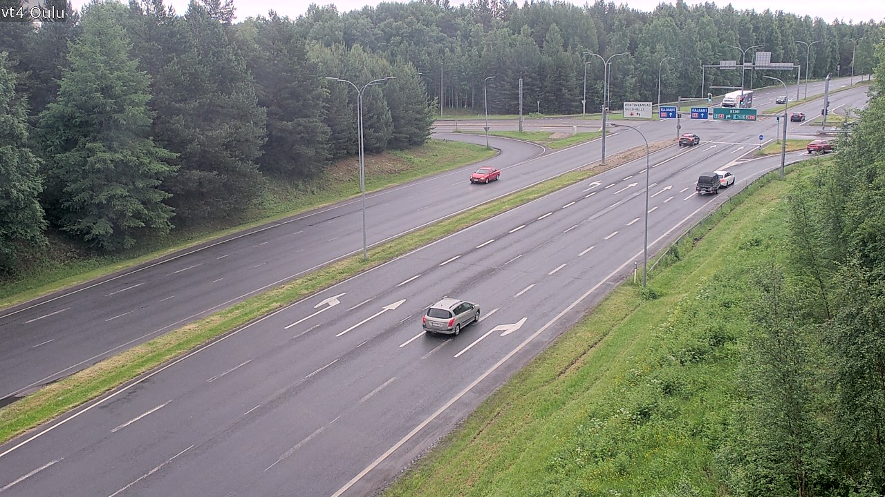 Weather Camera Image Road 4 Oulu, Oulu, Pohjois-Pohjanmaa