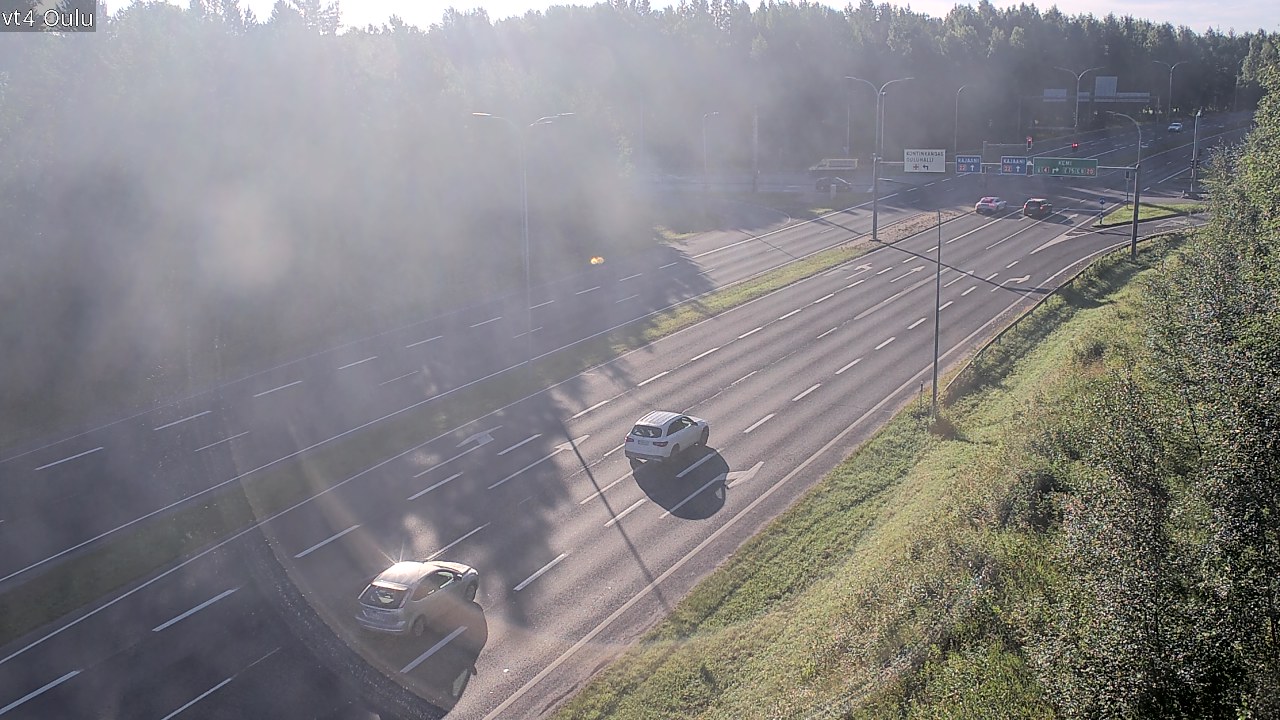 Weather Camera Image Road 4 Oulu, Oulu, Pohjois-Pohjanmaa