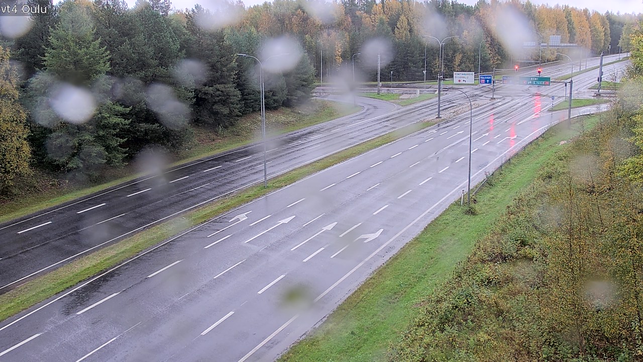 Weather Camera Image Road 4 Oulu, Oulu, Pohjois-Pohjanmaa