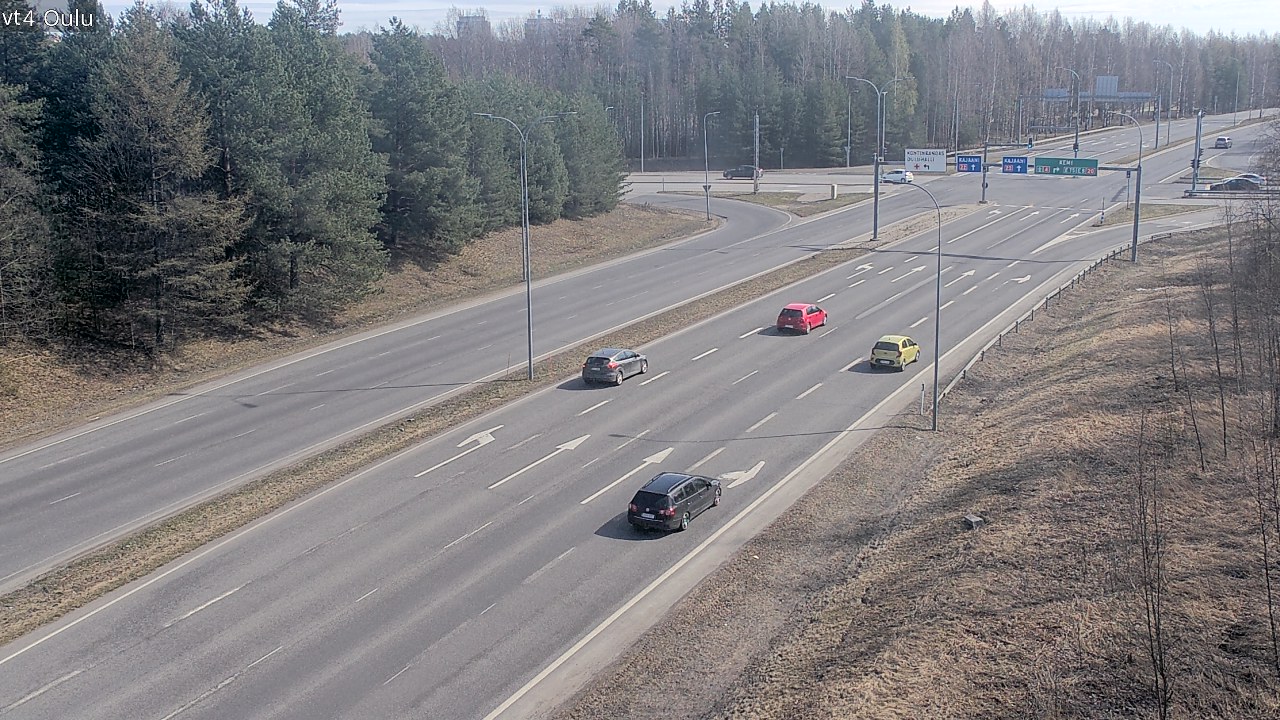 Kelikamerat Kuva Tie 4 Oulu, Oulu, Pohjois-Pohjanmaa