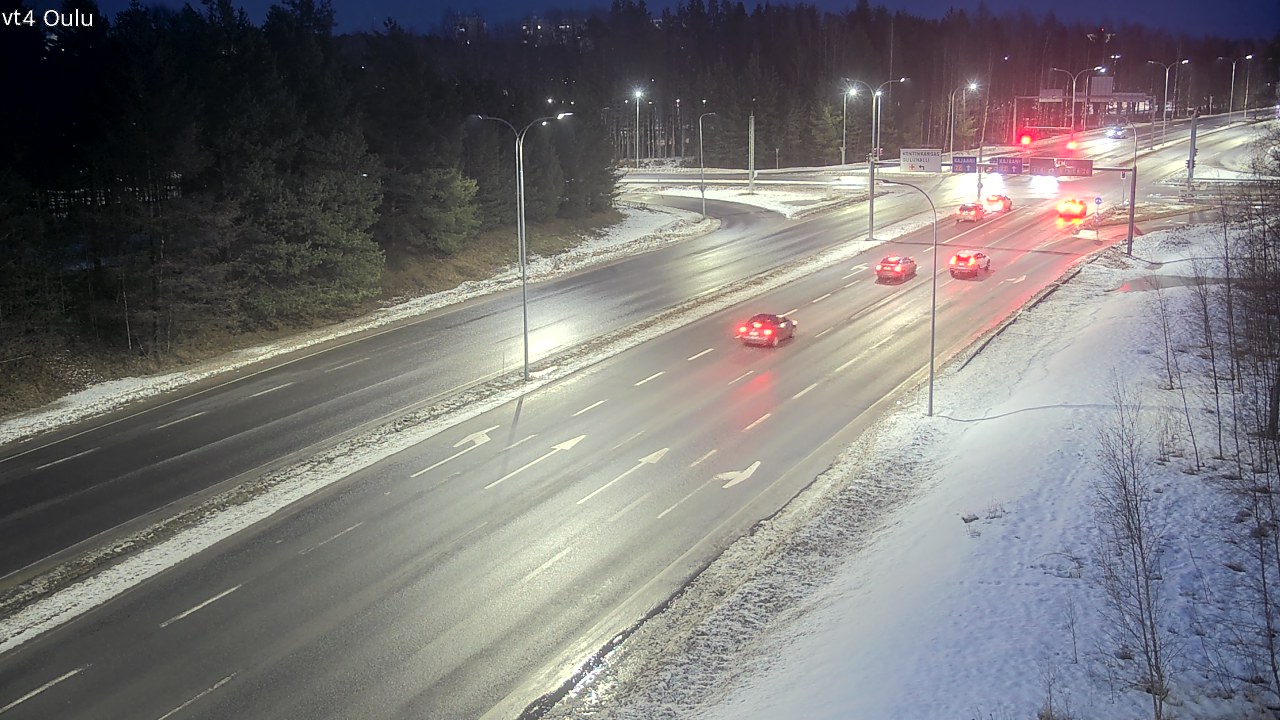 Kelikamerat Kuva Tie 4 Oulu, Oulu, Pohjois-Pohjanmaa