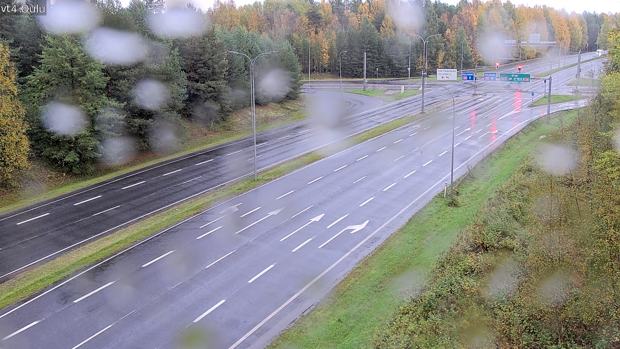 Weather Camera Image Road 4 Oulu, Oulu, Pohjois-Pohjanmaa