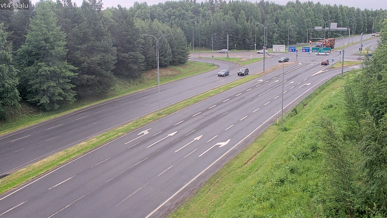 Weather Camera Image Road 4 Oulu, Oulu, Pohjois-Pohjanmaa