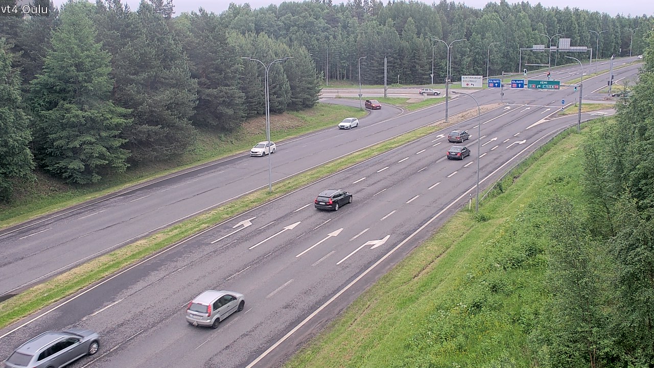 Kelikamerat Kuva Tie 4 Oulu, Oulu, Pohjois-Pohjanmaa