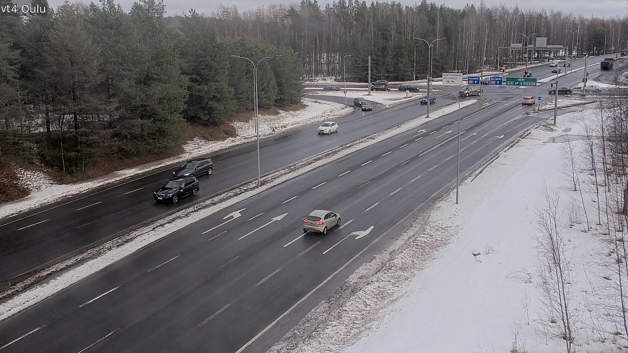 Kelikamerat Kuva Tie 4 Oulu, Oulu, Pohjois-Pohjanmaa