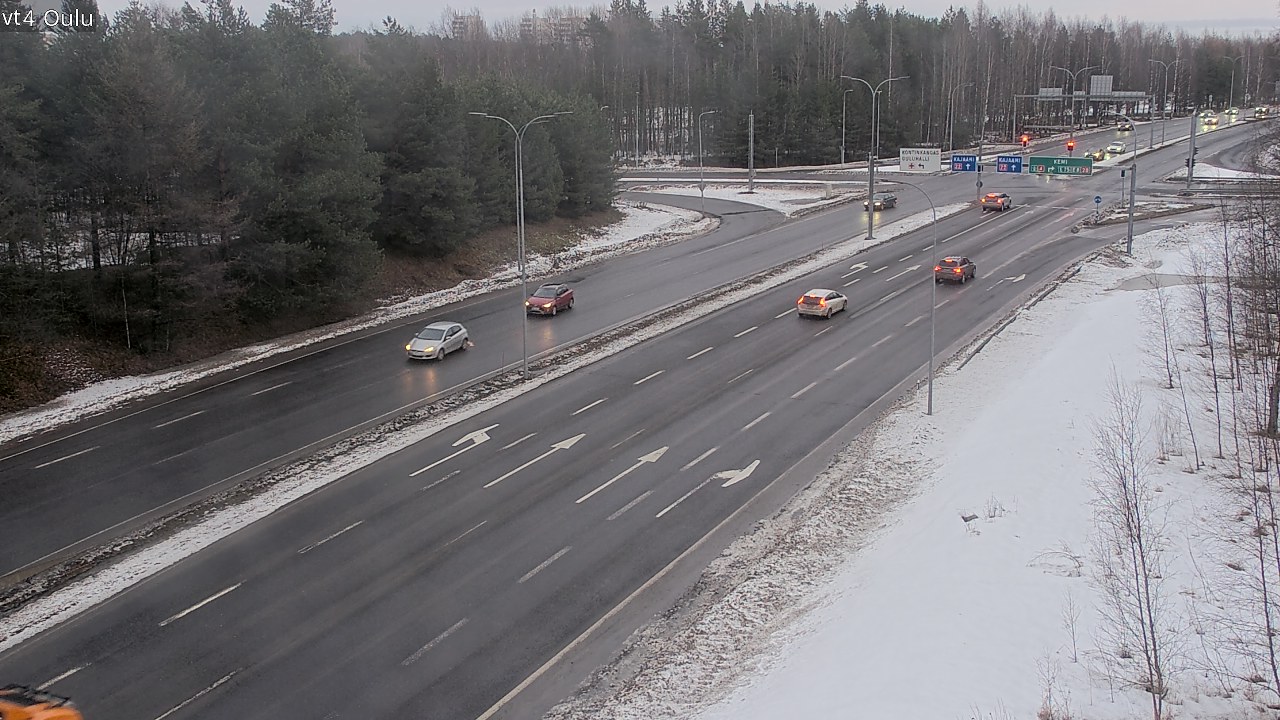 Kelikamerat Kuva Tie 4 Oulu, Oulu, Pohjois-Pohjanmaa