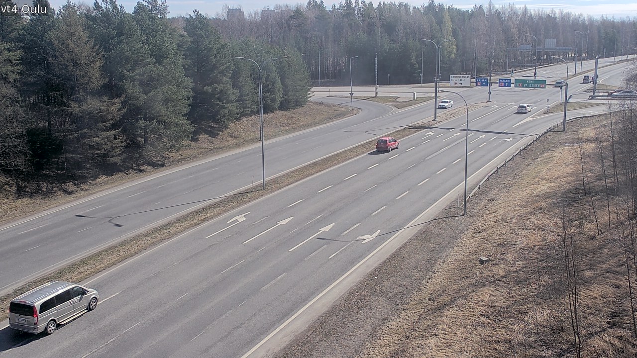 Kelikamerat Kuva Tie 4 Oulu, Oulu, Pohjois-Pohjanmaa