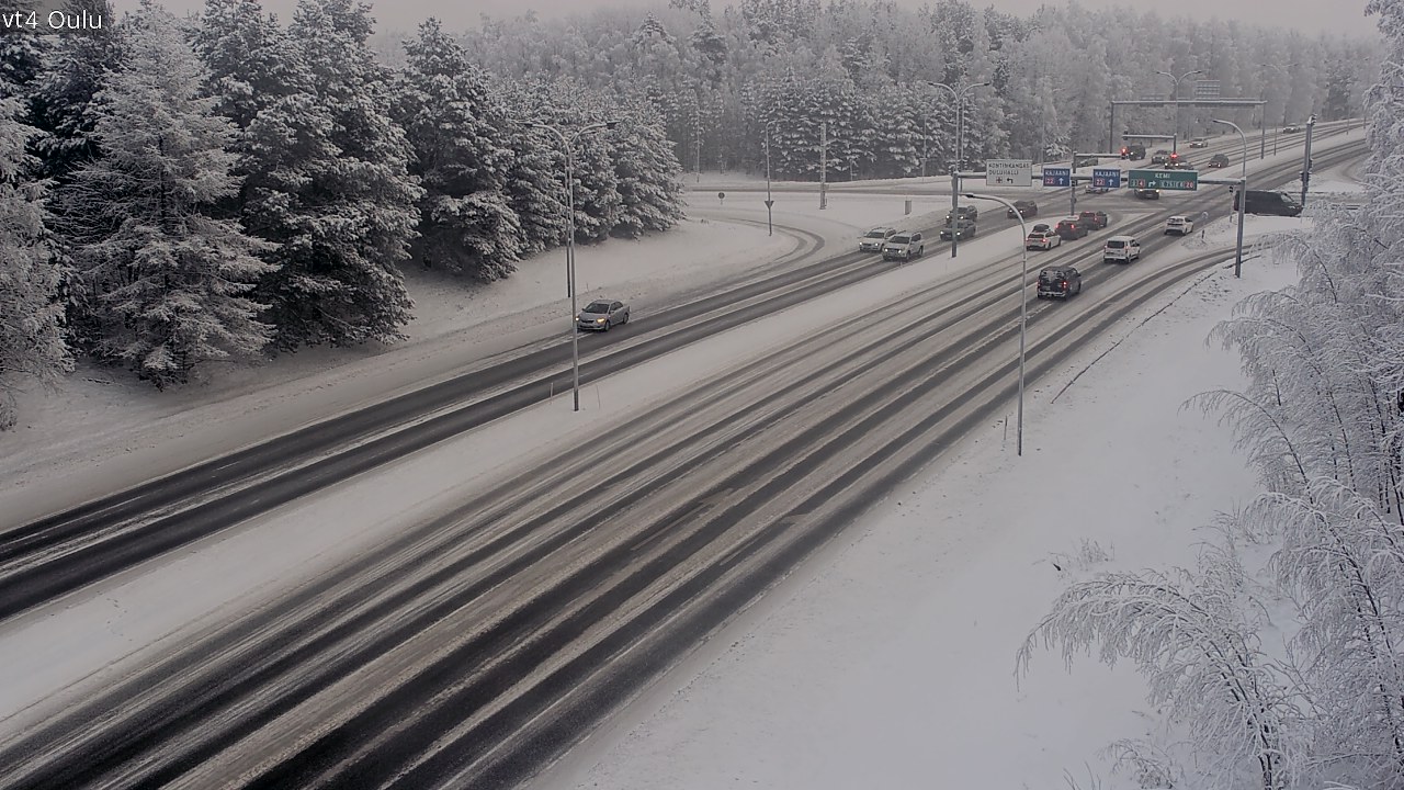 Kelikamerat Kuva Tie 4 Oulu, Oulu, Pohjois-Pohjanmaa