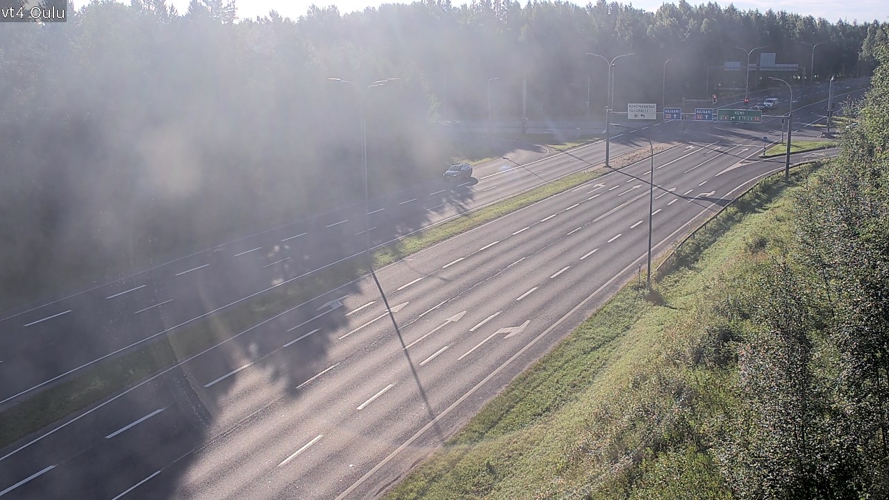 Weather Camera Image Road 4 Oulu, Oulu, Pohjois-Pohjanmaa