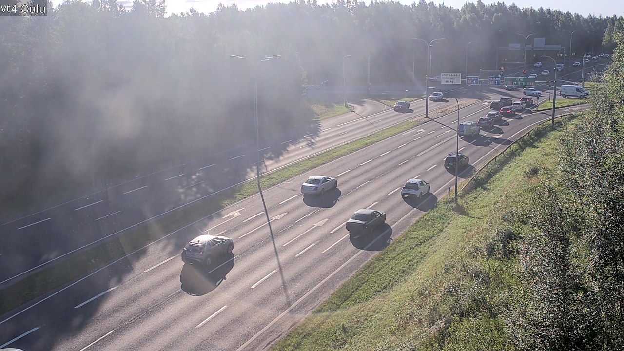 Kelikamerat Kuva Tie 4 Oulu, Oulu, Pohjois-Pohjanmaa
