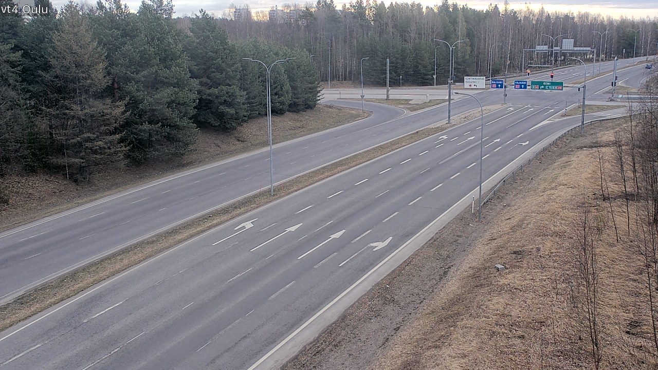 Kelikamerat Kuva Tie 4 Oulu, Oulu, Pohjois-Pohjanmaa