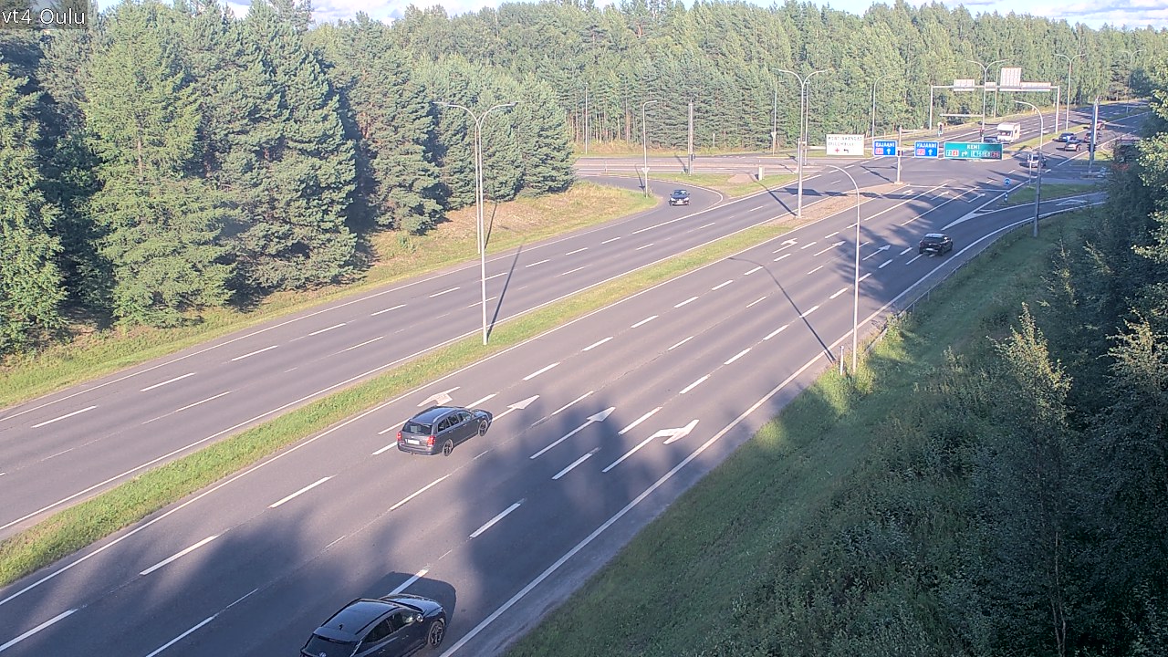 Kelikamerat Kuva Tie 4 Oulu, Oulu, Pohjois-Pohjanmaa