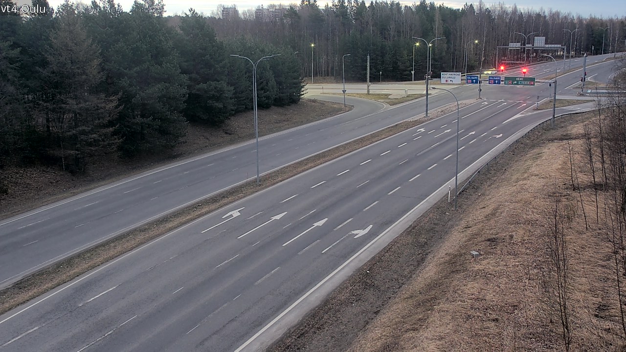 Weather Camera Image Road 4 Oulu, Oulu, Pohjois-Pohjanmaa