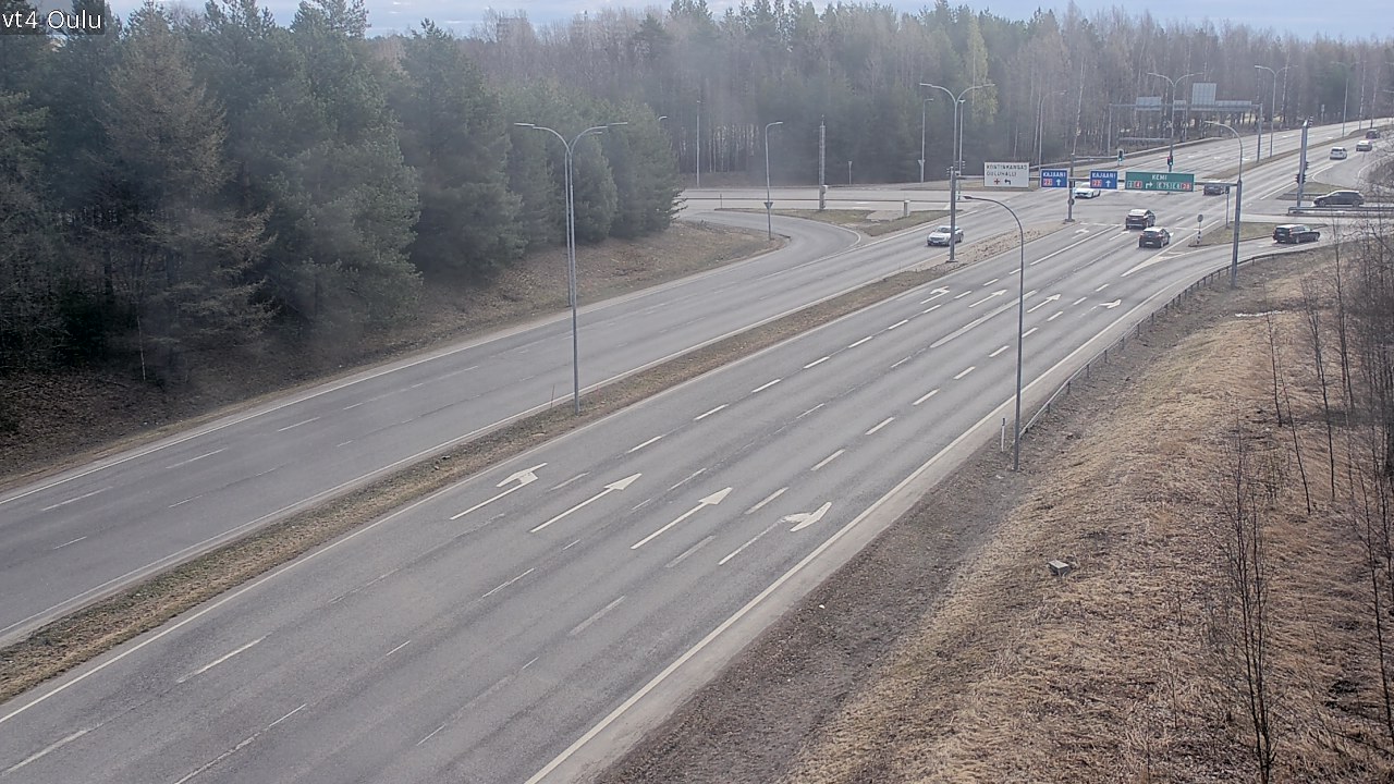 Kelikamerat Kuva Tie 4 Oulu, Oulu, Pohjois-Pohjanmaa