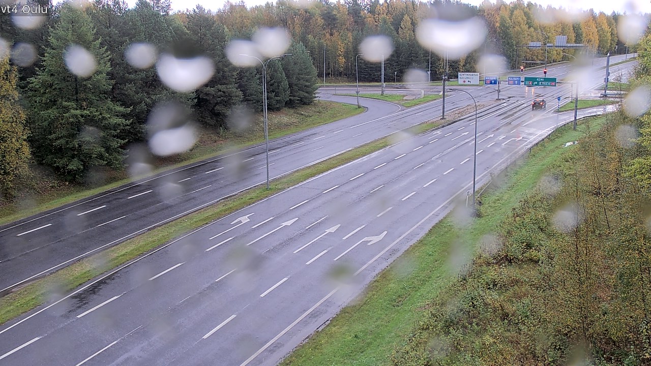 Weather Camera Image Road 4 Oulu, Oulu, Pohjois-Pohjanmaa