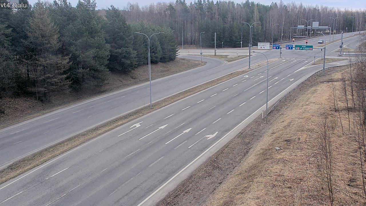 Kelikamerat Kuva Tie 4 Oulu, Oulu, Pohjois-Pohjanmaa