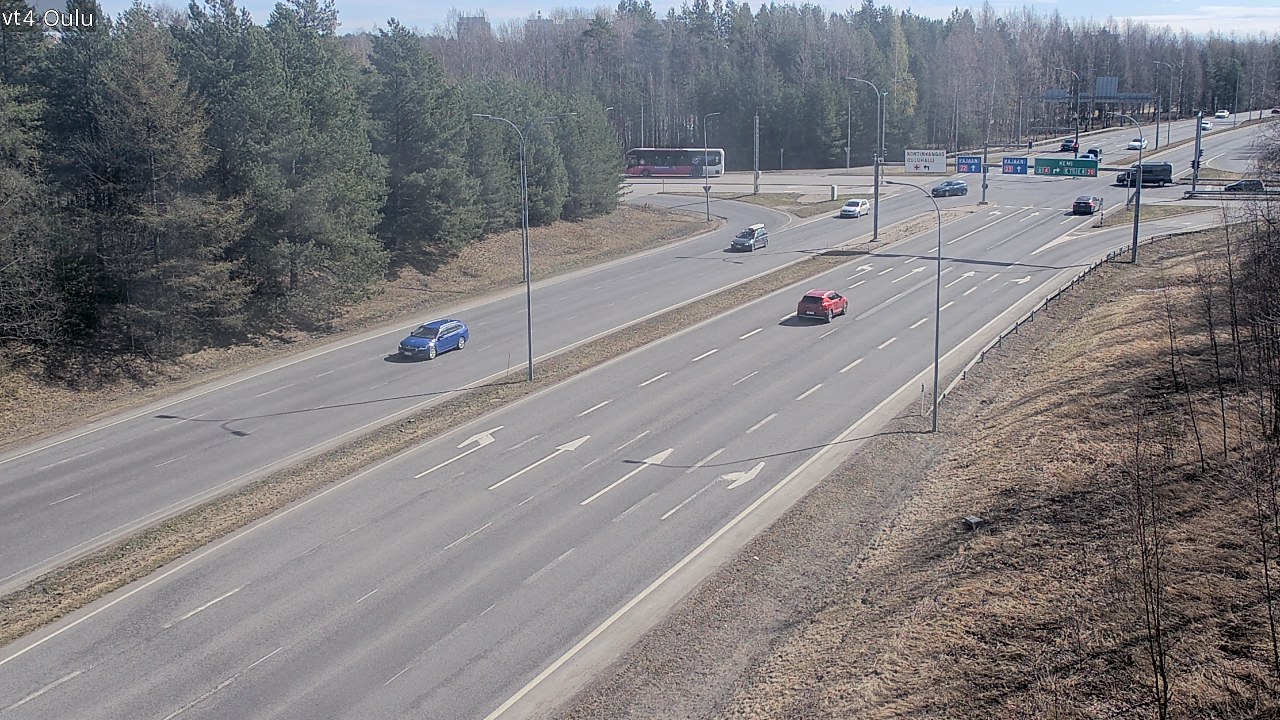 Kelikamerat Kuva Tie 4 Oulu, Oulu, Pohjois-Pohjanmaa