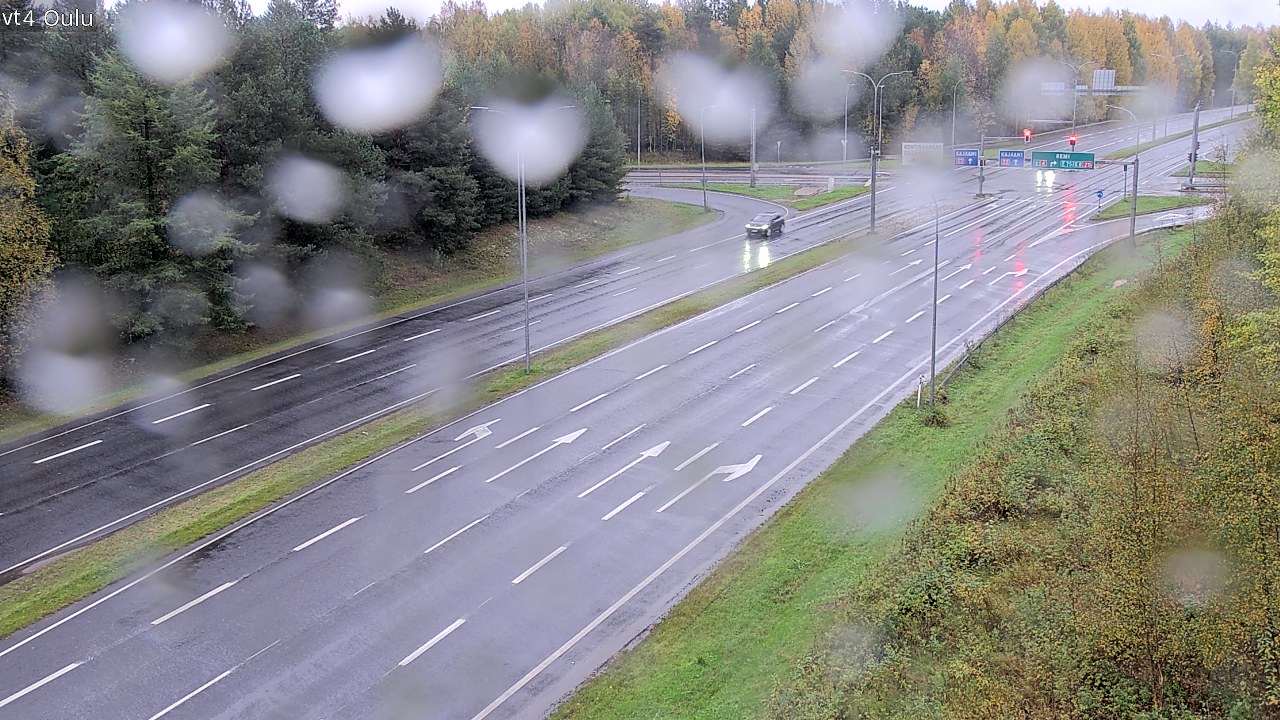 Weather Camera Image Road 4 Oulu, Oulu, Pohjois-Pohjanmaa