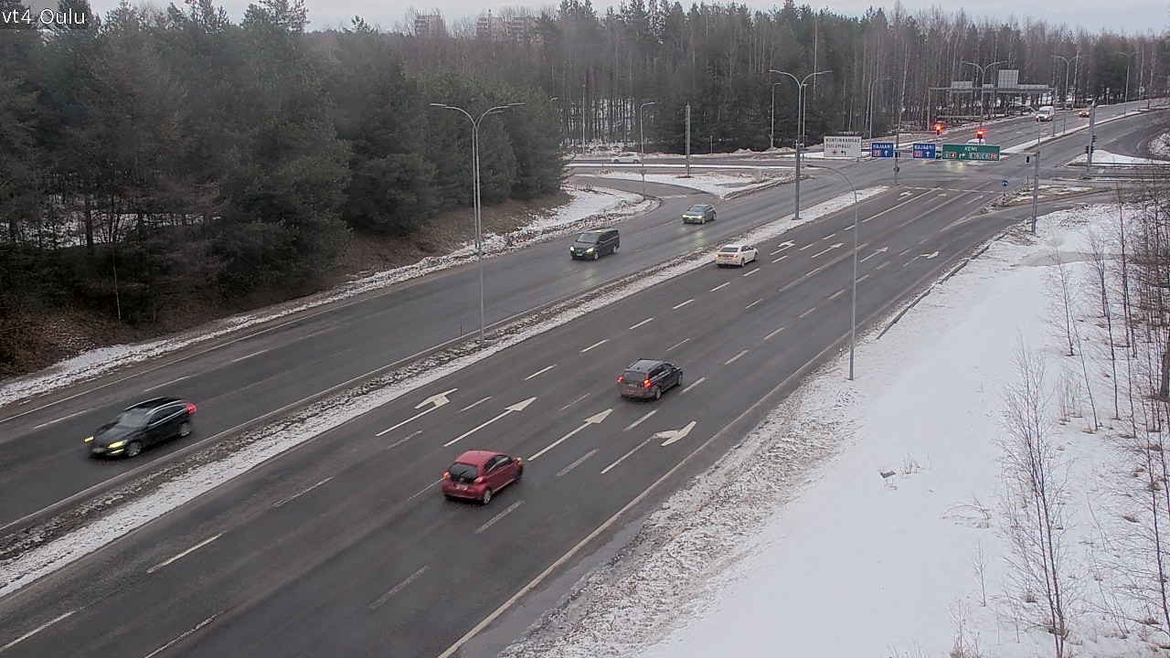Kelikamerat Kuva Tie 4 Oulu, Oulu, Pohjois-Pohjanmaa