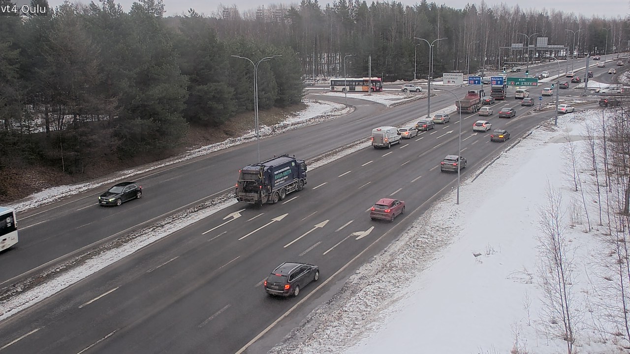 Kelikamerat Kuva Tie 4 Oulu, Oulu, Pohjois-Pohjanmaa