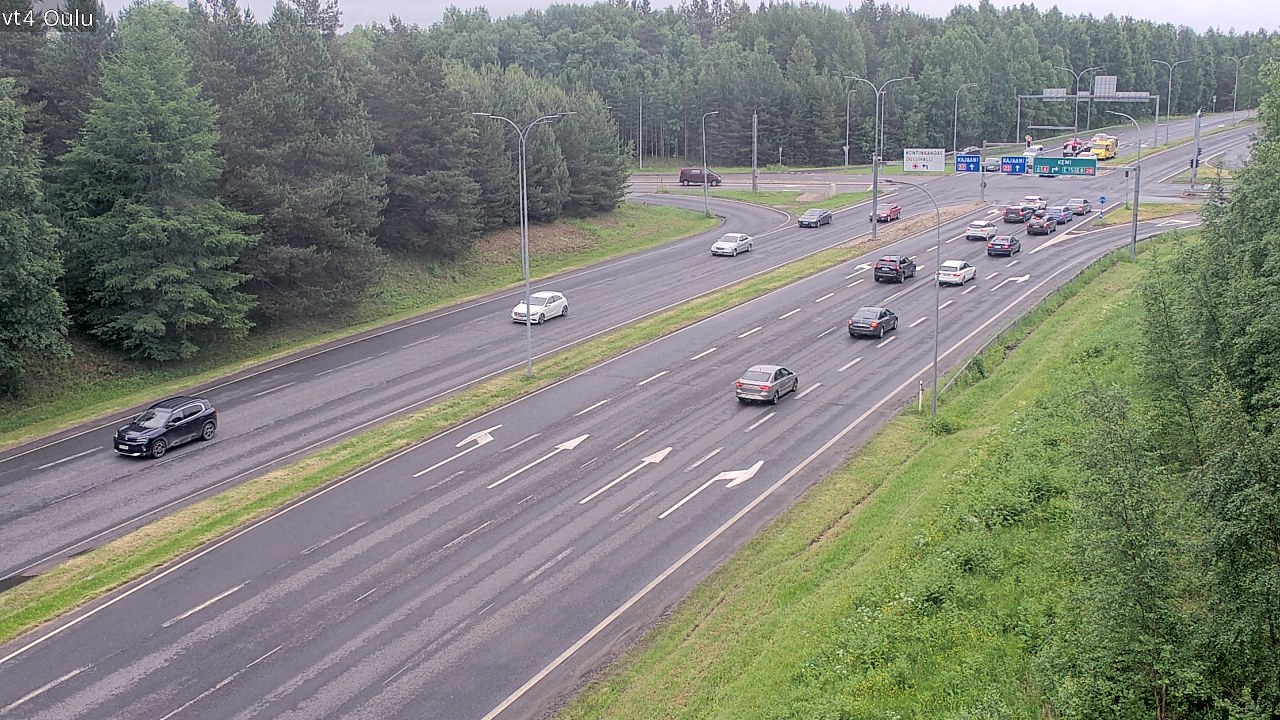 Kelikamerat Kuva Tie 4 Oulu, Oulu, Pohjois-Pohjanmaa