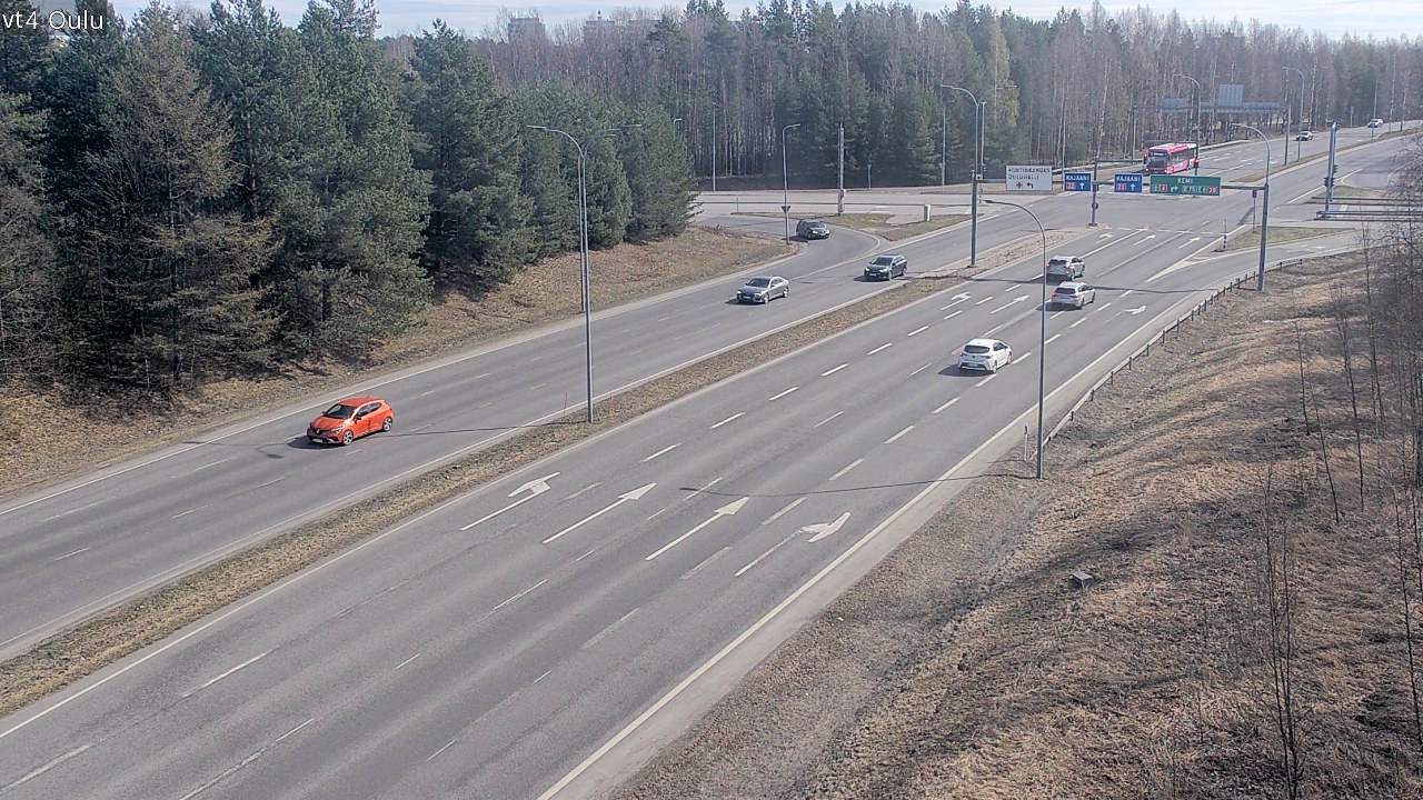 Kelikamerat Kuva Tie 4 Oulu, Oulu, Pohjois-Pohjanmaa