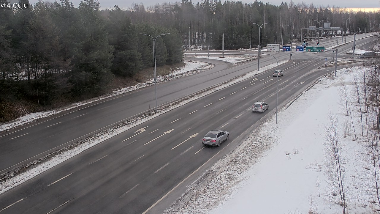 Kelikamerat Kuva Tie 4 Oulu, Oulu, Pohjois-Pohjanmaa
