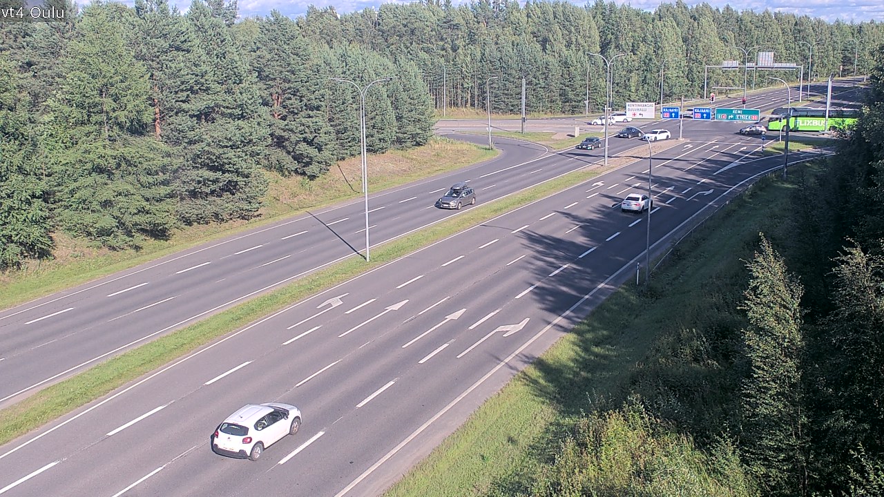 Kelikamerat Kuva Tie 4 Oulu, Oulu, Pohjois-Pohjanmaa