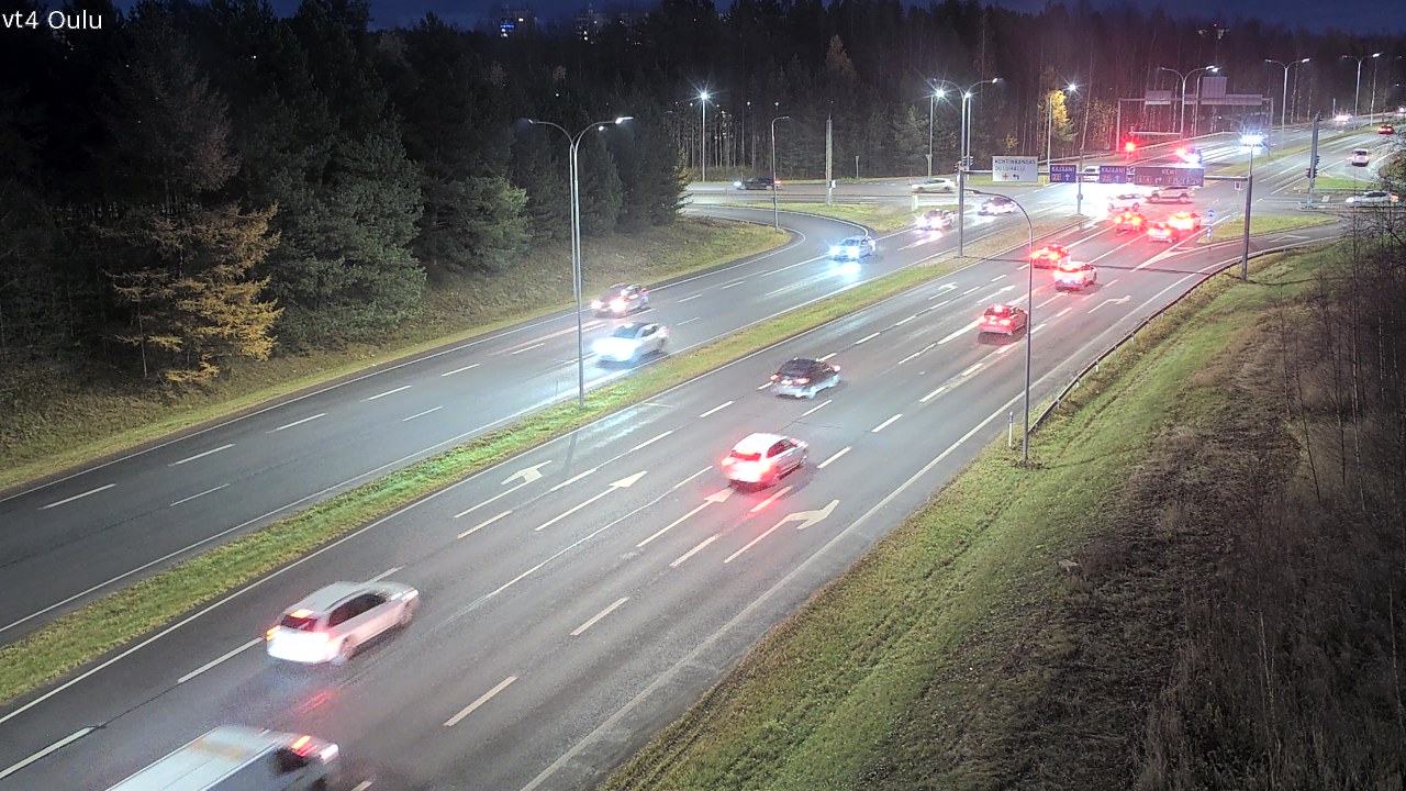 Kelikamerat Kuva Tie 4 Oulu, Oulu, Pohjois-Pohjanmaa