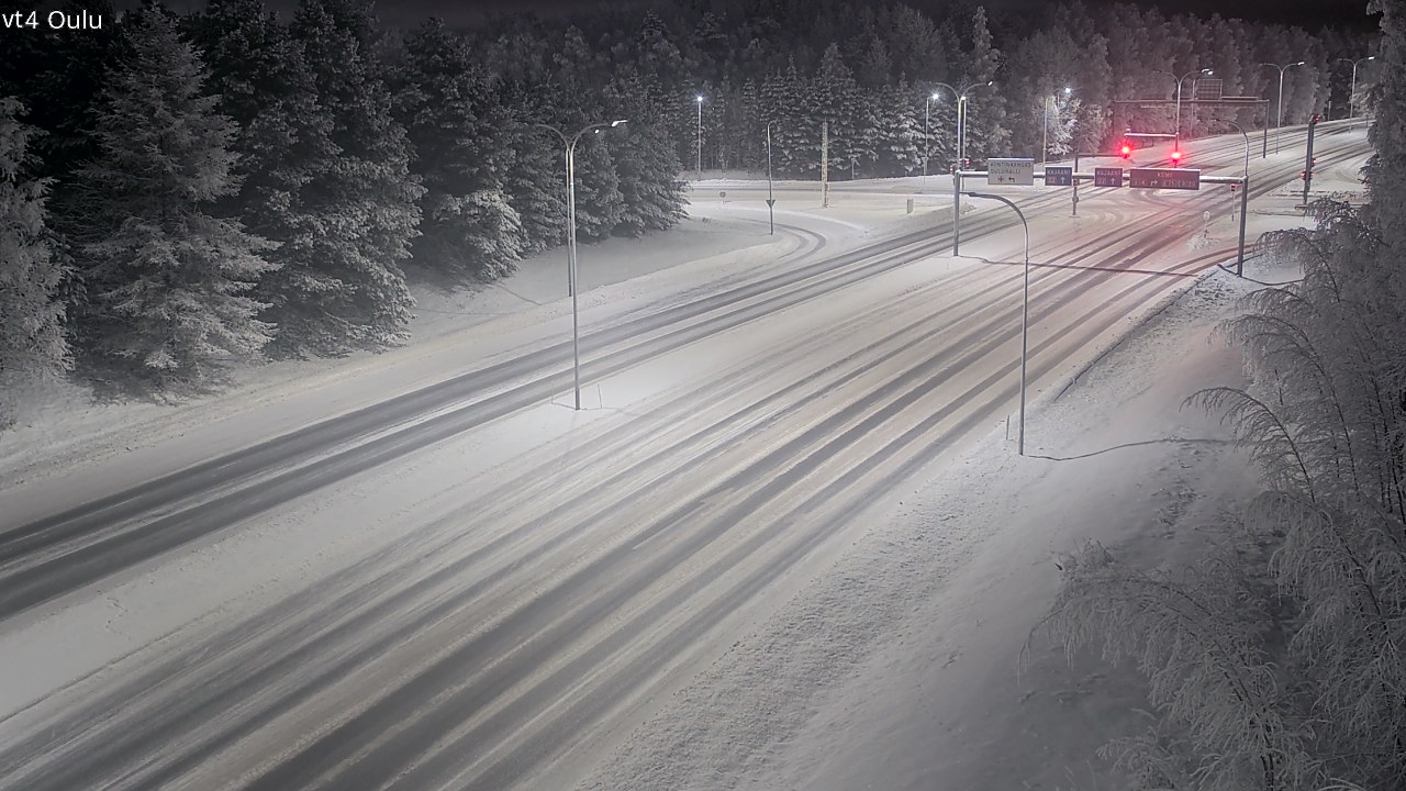 Kelikamerat Kuva Tie 4 Oulu, Oulu, Pohjois-Pohjanmaa