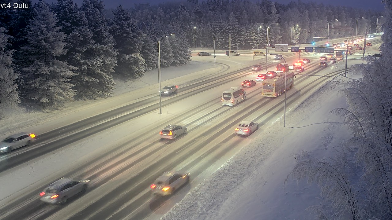 Kelikamerat Kuva Tie 4 Oulu, Oulu, Pohjois-Pohjanmaa