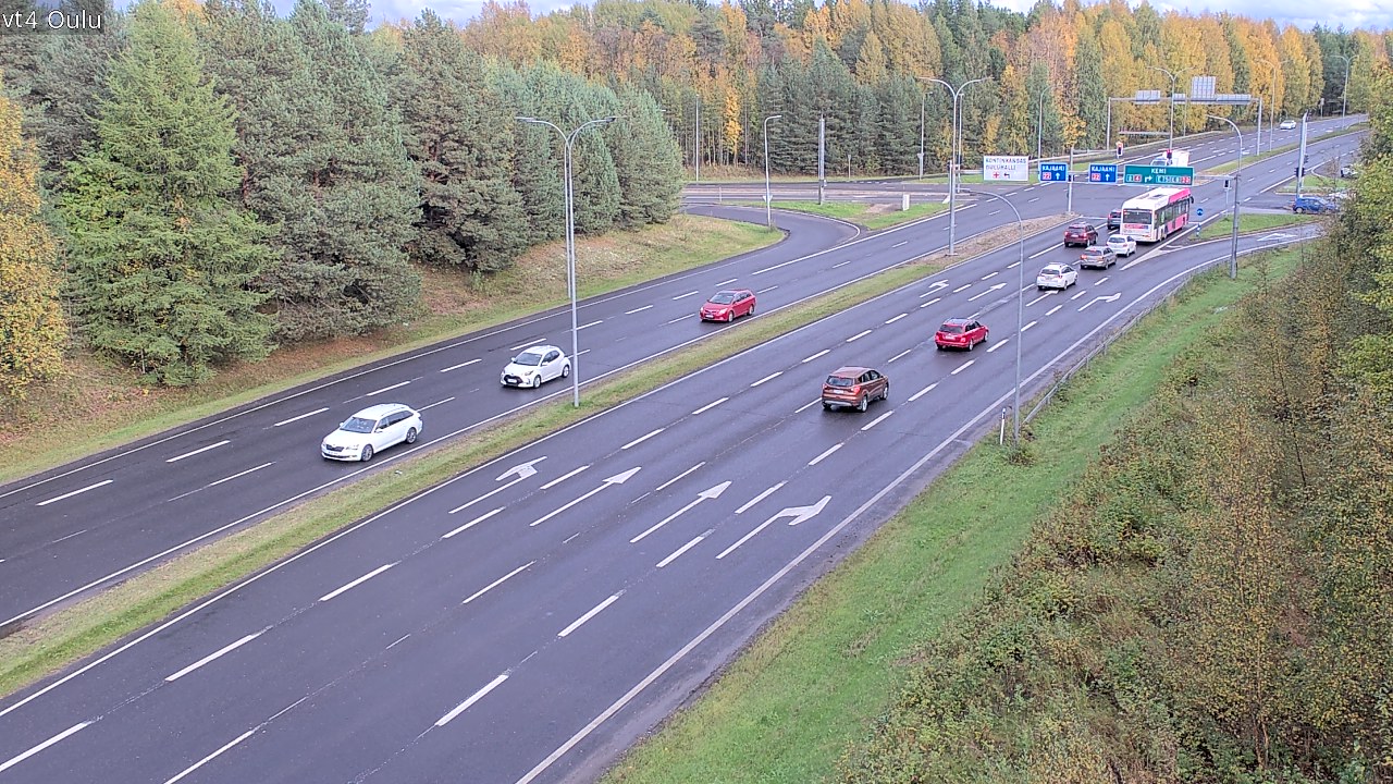 Kelikamerat Kuva Tie 4 Oulu, Oulu, Pohjois-Pohjanmaa