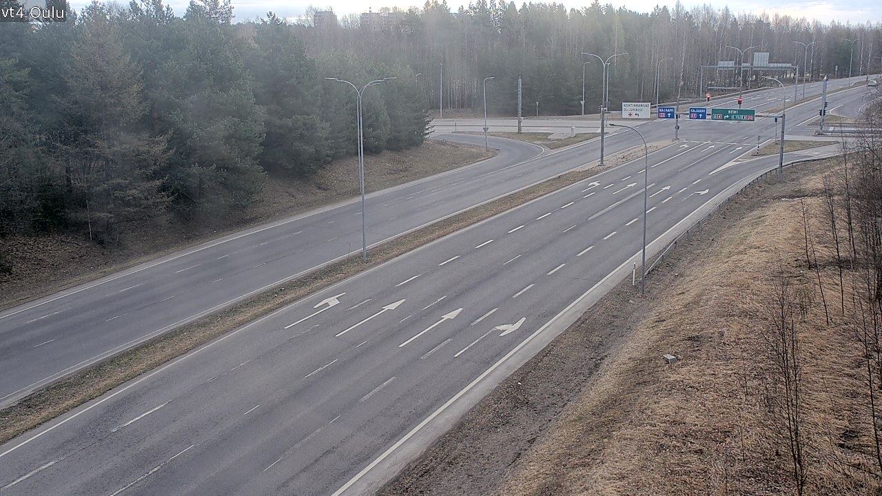 Kelikamerat Kuva Tie 4 Oulu, Oulu, Pohjois-Pohjanmaa
