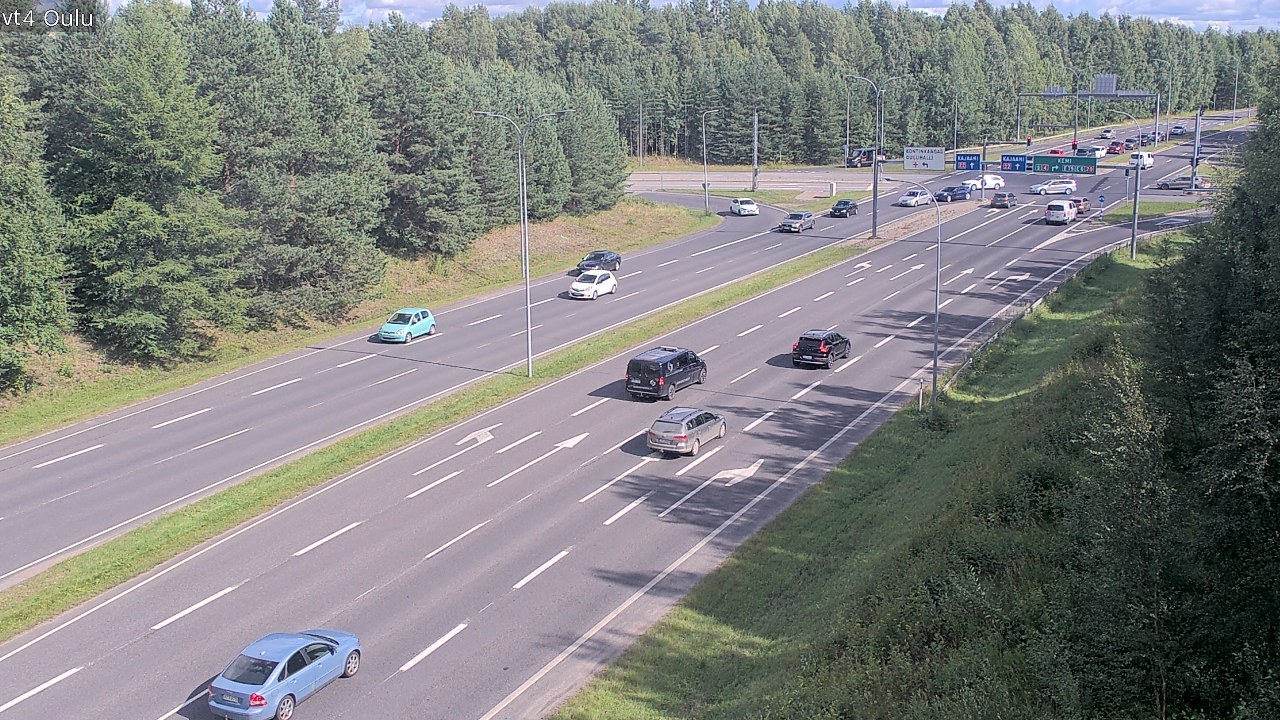 Kelikamerat Kuva Tie 4 Oulu, Oulu, Pohjois-Pohjanmaa