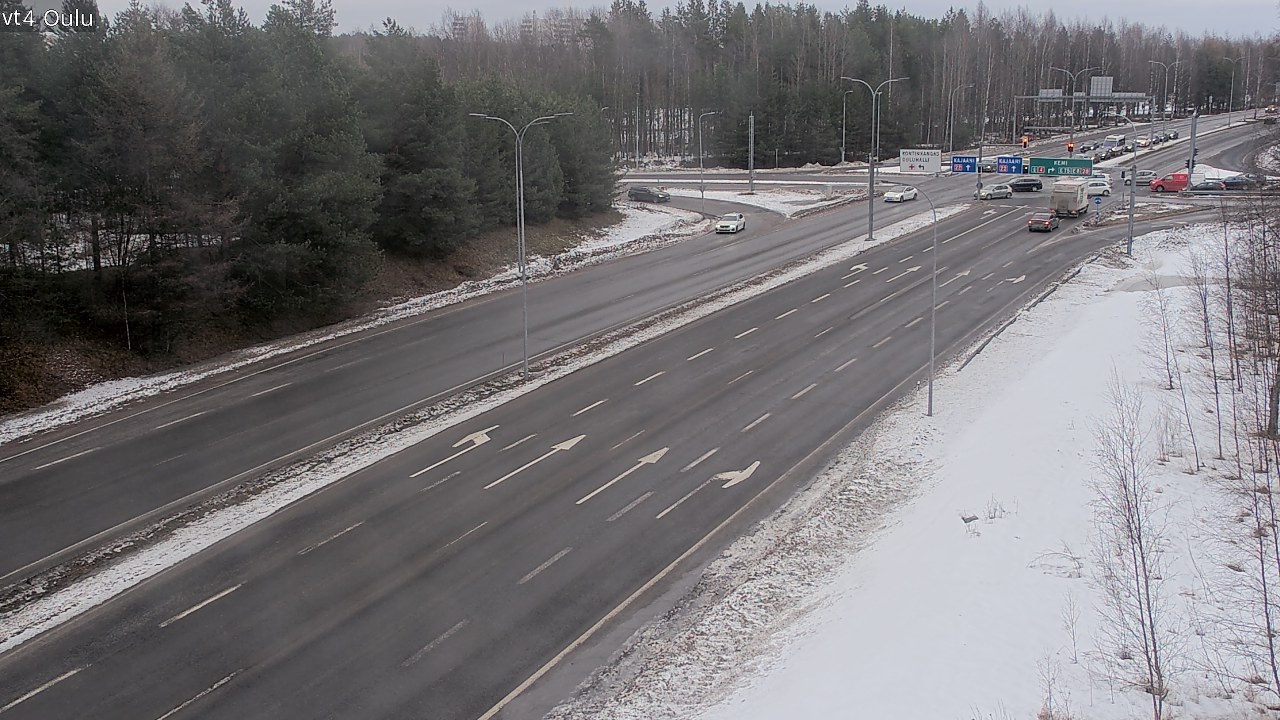 Kelikamerat Kuva Tie 4 Oulu, Oulu, Pohjois-Pohjanmaa
