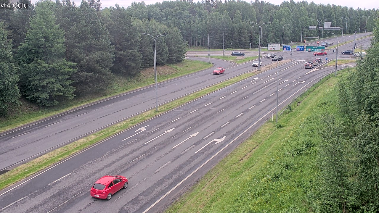 Kelikamerat Kuva Tie 4 Oulu, Oulu, Pohjois-Pohjanmaa