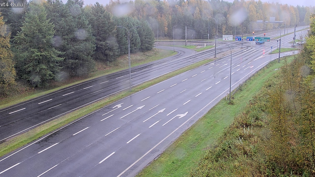 Weather Camera Image Väg 4 Uleåborg, Oulu, Pohjois-Pohjanmaa