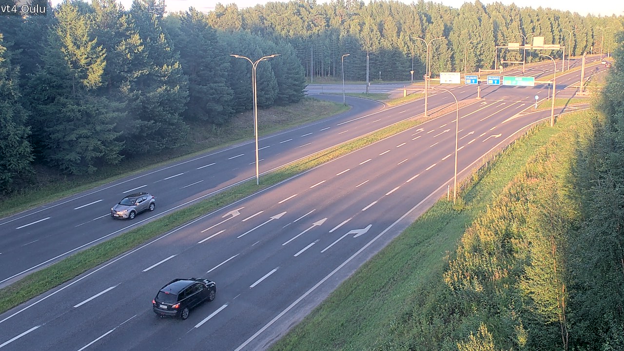 Kelikamerat Kuva Tie 4 Oulu, Oulu, Pohjois-Pohjanmaa