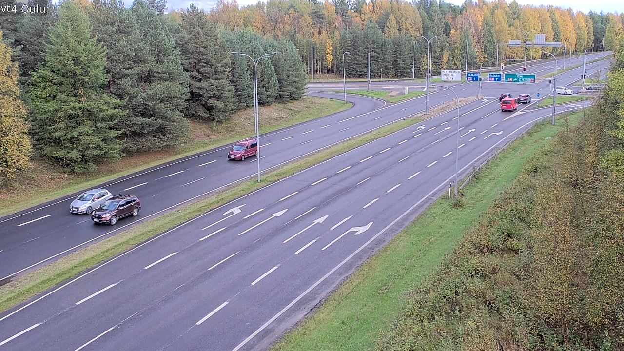 Kelikamerat Kuva Tie 4 Oulu, Oulu, Pohjois-Pohjanmaa