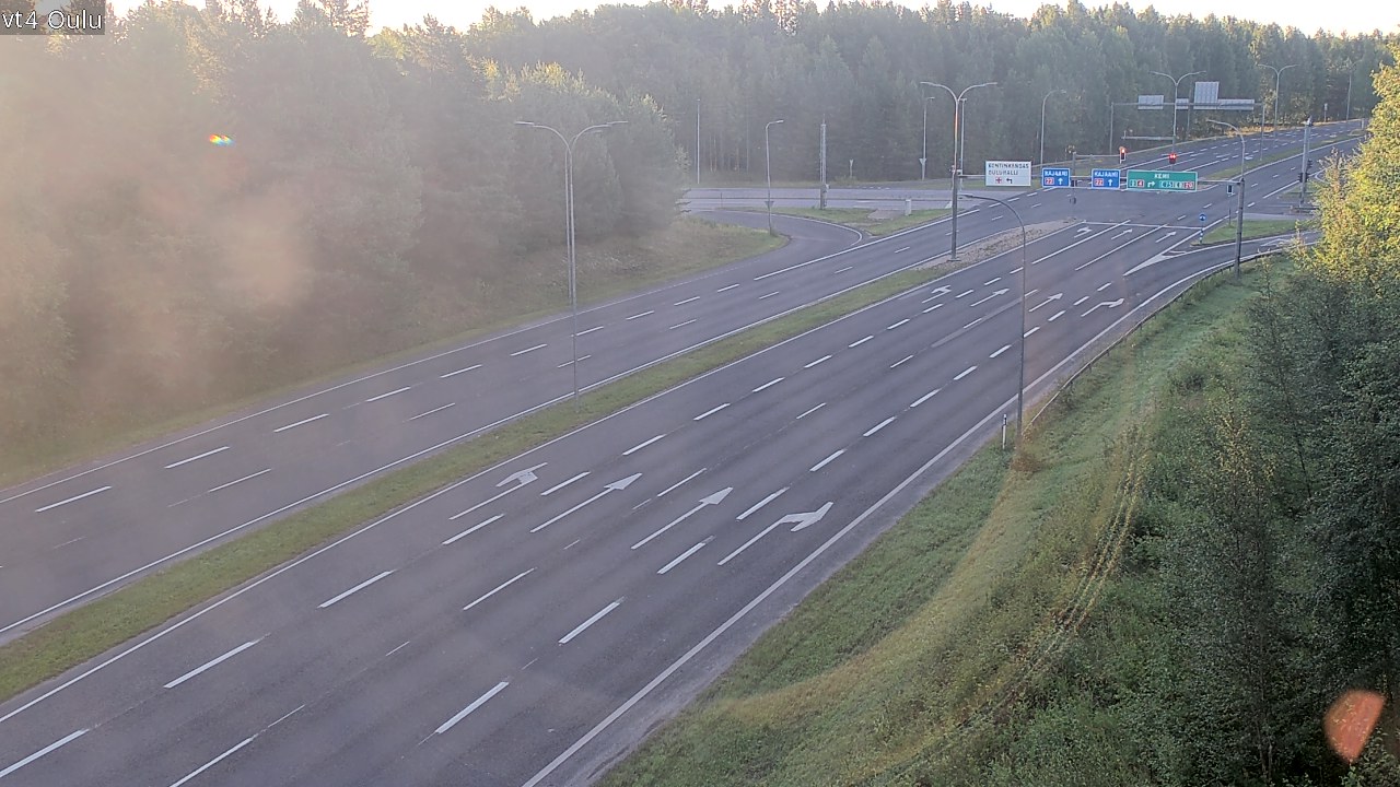 Kelikamerat Kuva Tie 4 Oulu, Oulu, Pohjois-Pohjanmaa