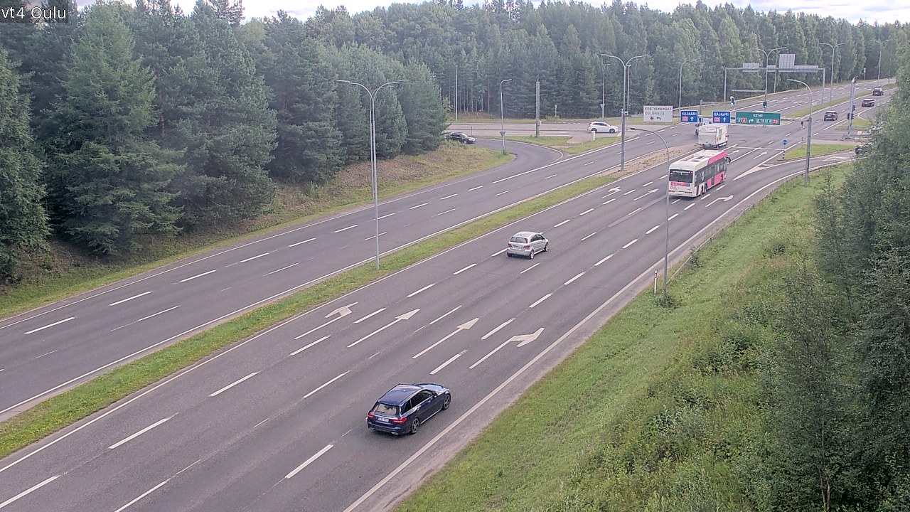 Kelikamerat Kuva Tie 4 Oulu, Oulu, Pohjois-Pohjanmaa