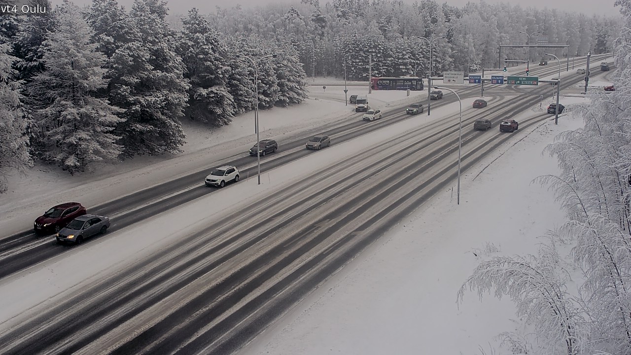 Kelikamerat Kuva Tie 4 Oulu, Oulu, Pohjois-Pohjanmaa