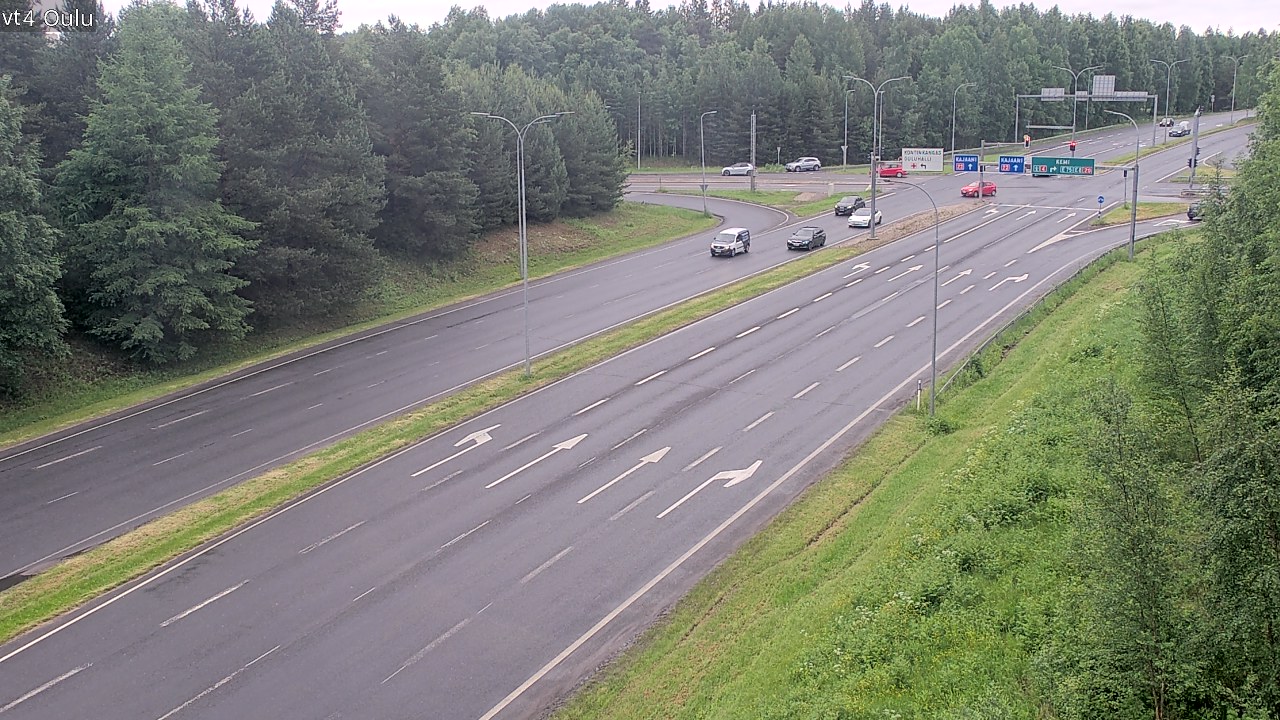 Weather Camera Image Road 4 Oulu, Oulu, Pohjois-Pohjanmaa