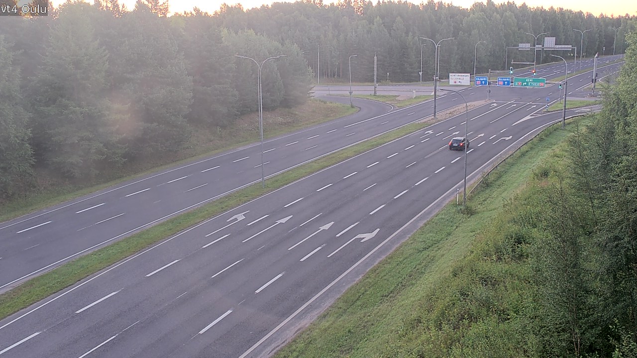 Kelikamerat Kuva Tie 4 Oulu, Oulu, Pohjois-Pohjanmaa