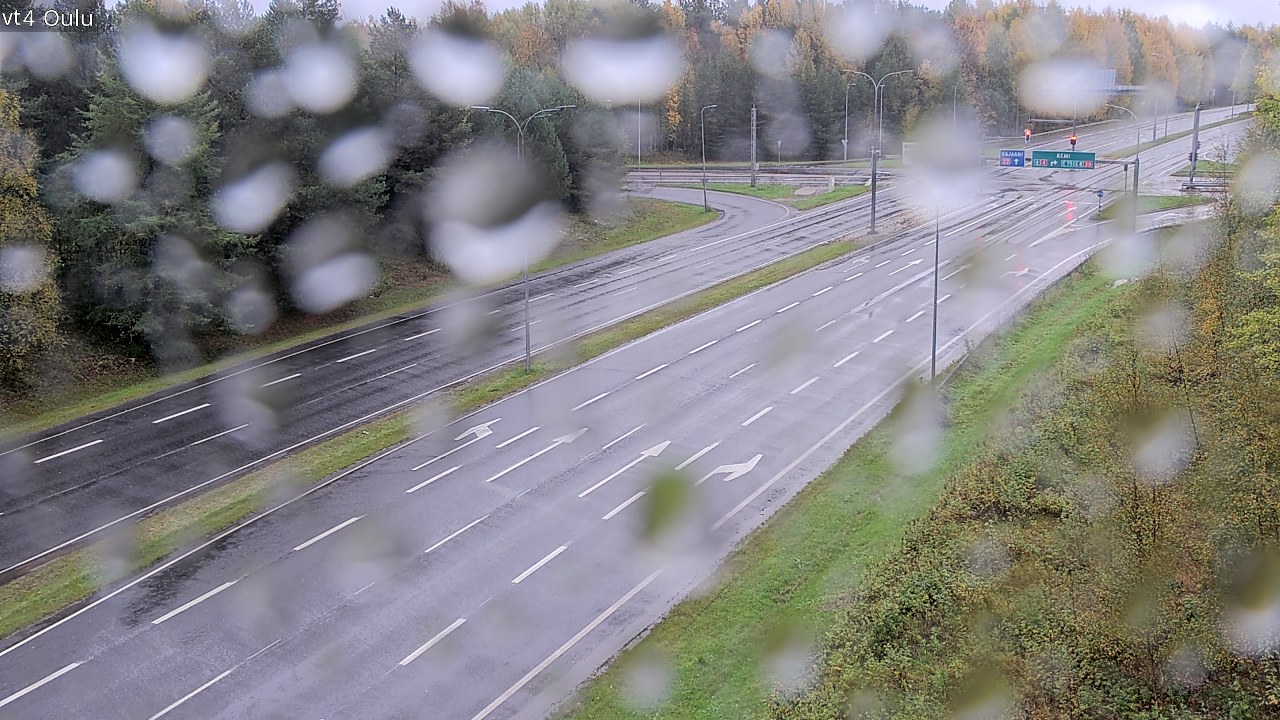 Weather Camera Image Road 4 Oulu, Oulu, Pohjois-Pohjanmaa