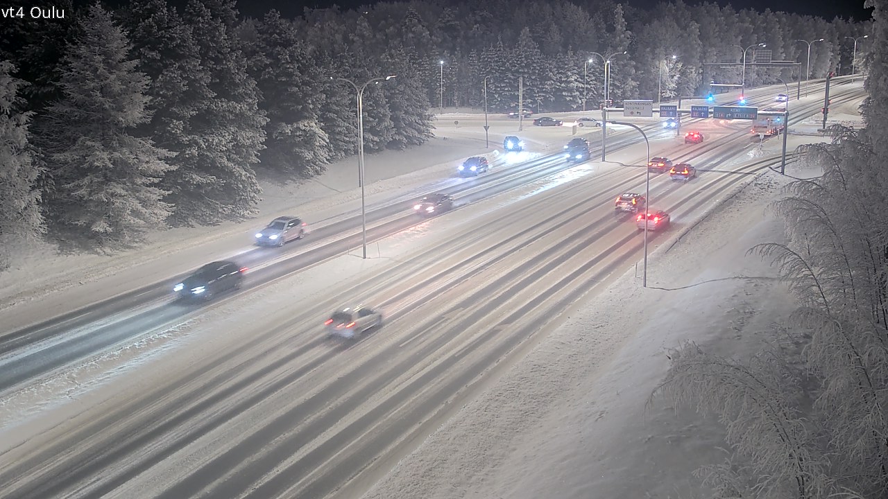 Kelikamerat Kuva Tie 4 Oulu, Oulu, Pohjois-Pohjanmaa