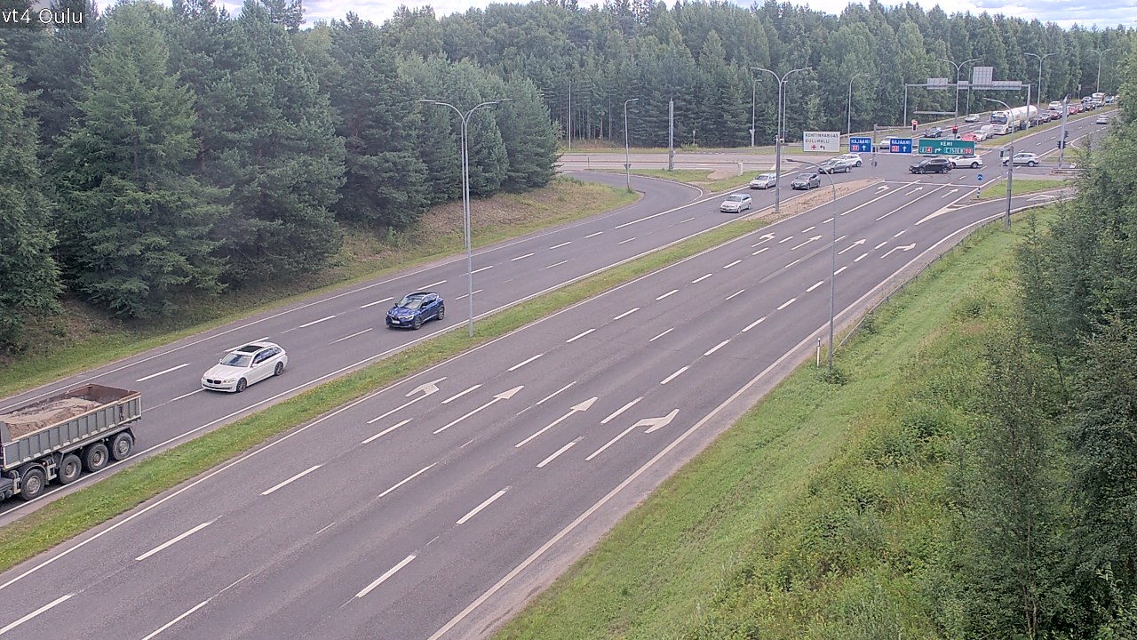 Kelikamerat Kuva Tie 4 Oulu, Oulu, Pohjois-Pohjanmaa