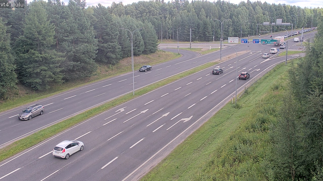 Kelikamerat Kuva Tie 4 Oulu, Oulu, Pohjois-Pohjanmaa