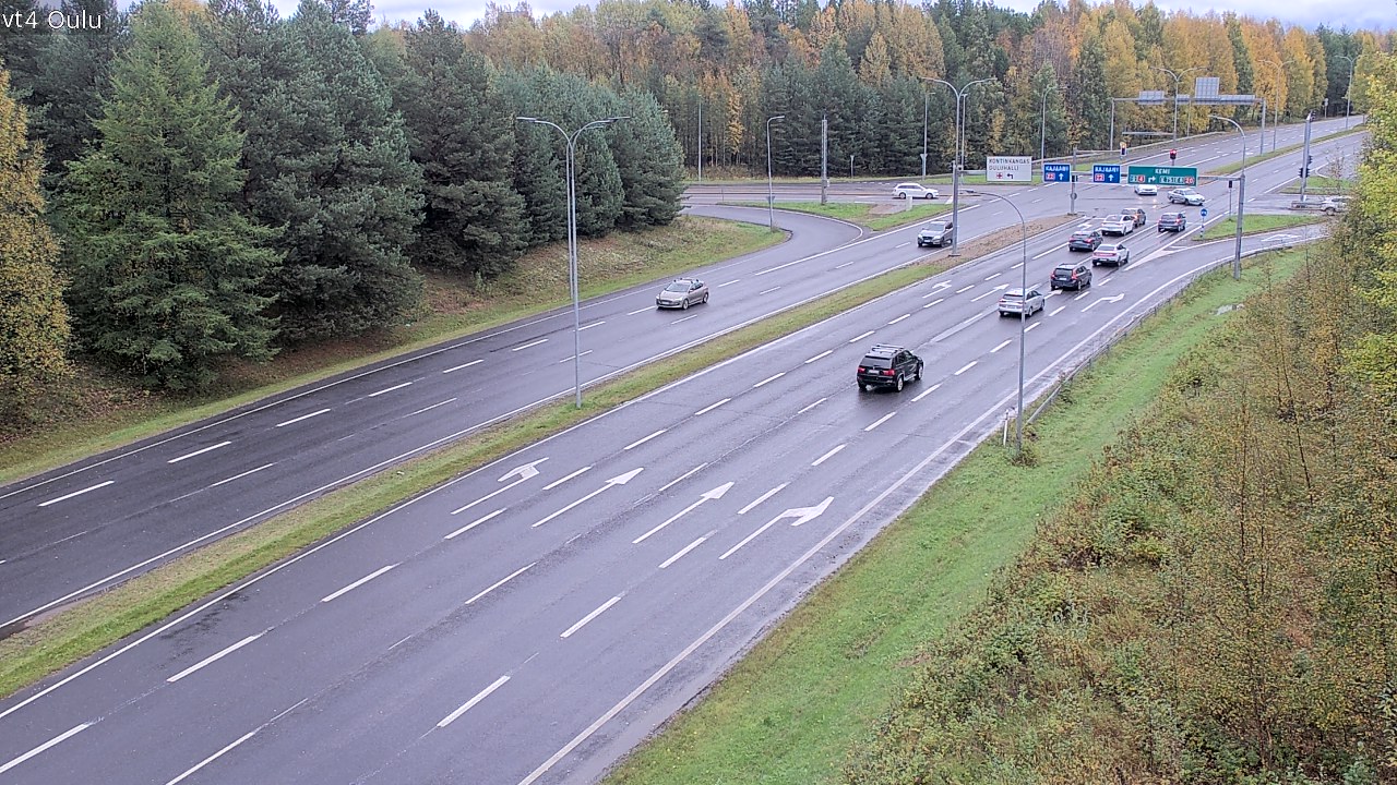 Weather Camera Image Road 4 Oulu, Oulu, Pohjois-Pohjanmaa