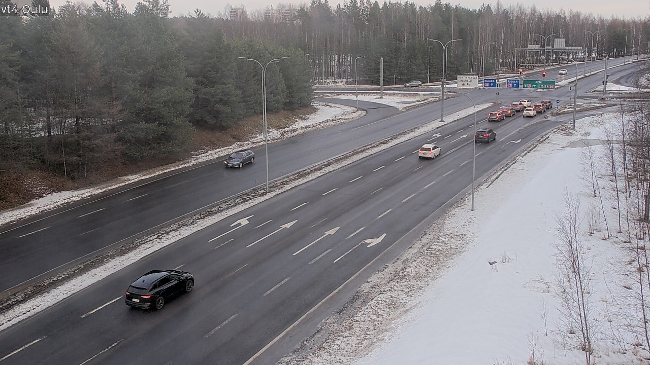 Kelikamerat Kuva Tie 4 Oulu, Oulu, Pohjois-Pohjanmaa